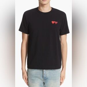 Twin Hearts Slim Fit Jersey T-Shirt